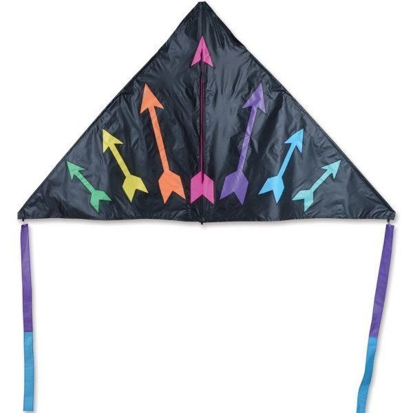 Rainbow Arrows 6.5' Delta Kite
