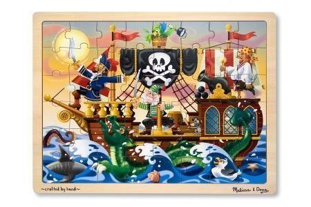 Pirate Adventure Jigsaw Wooden Puzzle