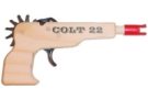 Colt 22 Wood Rubber Band Pistol