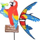 "It's 5 O'Clock Somewhere" Island Parrot Spinner - 37" by Premier