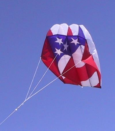Parafoil 2 Patriotic Kite