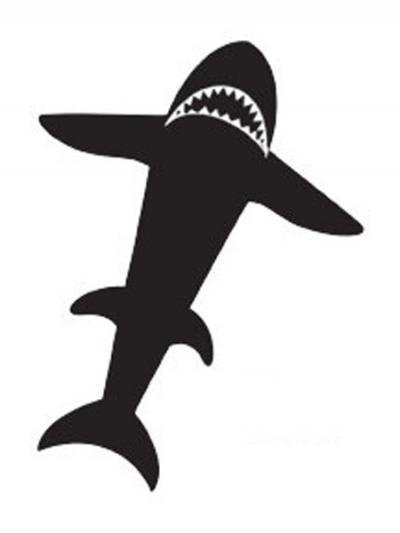 Black Shark Kite 5' by Premier