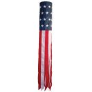 Embroidered USA Windsock by In The Breeze - 60"