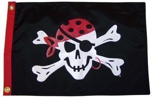 One Eyed Jack 3' x 5' Grommeted Pirate Flag