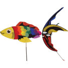 Rainbow Koi Fish Spinner - 45" by Premier