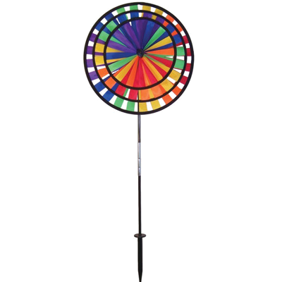 Triple Wheel Rainbow Spinner