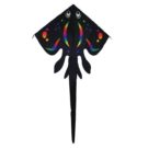 Sting Ray Delta Kite - Black by In The Breeze