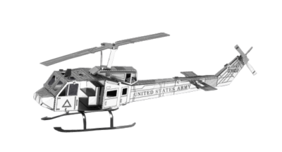 Huey UH-1 Laser Cut Helicopter