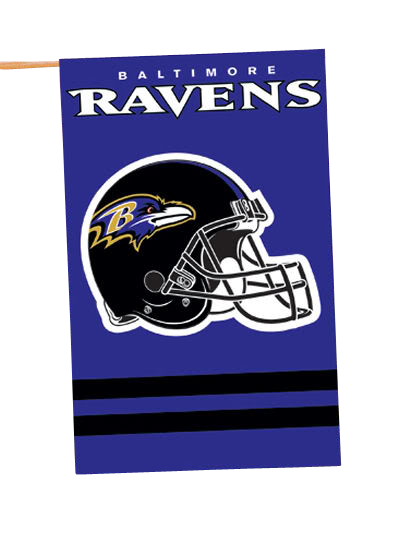 Baltimore Ravens NFL Banner House Flag
