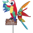 "It's 5 O'Clock Somewhere" Island Parrot Spinner - 20"