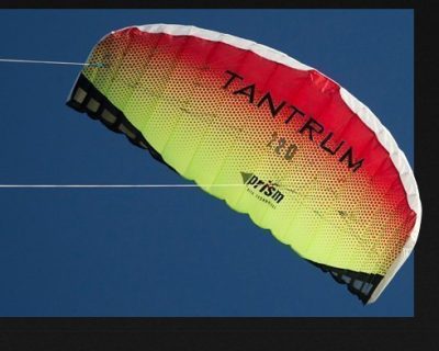 Tantrum 220 Foil Stunt Kite - Lava - by Prism