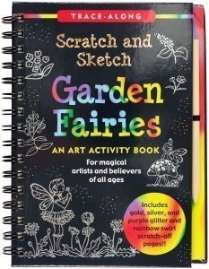 Scratch and Sketch Book - Garden Fairies