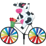 Cow on a Bicycle/Bike Garden Spinner - 20" by Premier Kites