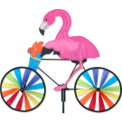 Flamingo on a Bicycle/Bike Garden Spinner - 20" by Premier Kites