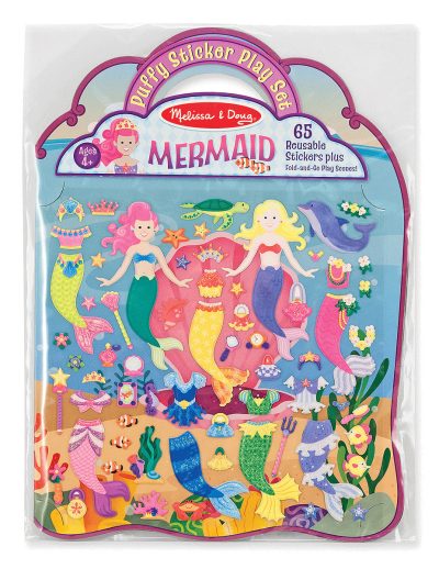 Puffy Sticker Play Set - Mermaid