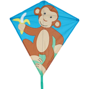 Mikey Monkey Diamond Kite - 30"
