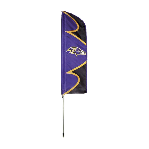Baltimore Ravens NFL Swooper Flag Kit