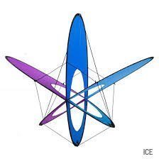 Prism EO Atom Cellular Box Kite - Ice