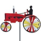 Old Time Red Tractor Garden Spinner - 23" by Premier