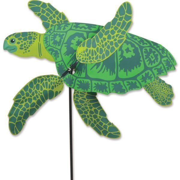 Sea Turtle WhirliGig Garden Spinner - 27"
