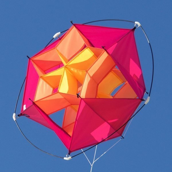 Tumbling Star Box Kite - Hot by Into The Wind