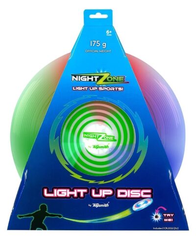 Nightzone Light Up Disc by Toysmith