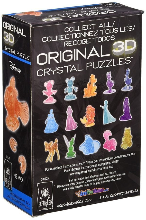 Licensed 3D Crystal Puzzles - Nemo - by University Games