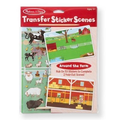 Transfer Sticker Scenes - Around the Farm by Melissa & Doug
