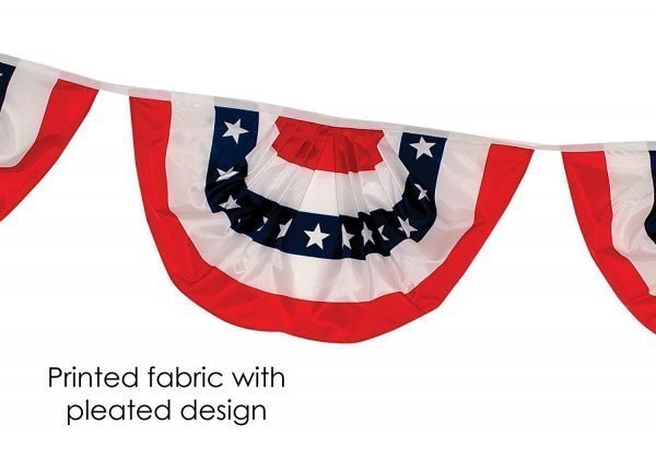 Patriotic 9' Bunting String by in The Breeze