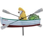 Fisherman WhirliGig Garden Spinner - 18" by Premier Kites