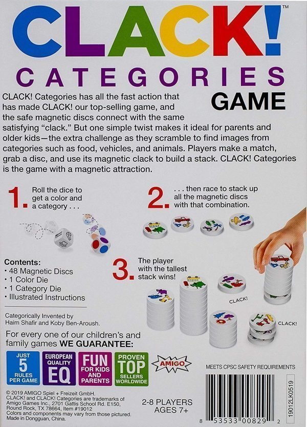 Clack! Categories Game by AMIGO Games