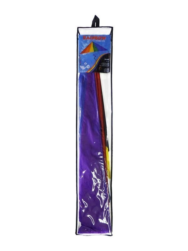 Rainbow 7' Delta Combo King of the Wind Kite by In The Breeze