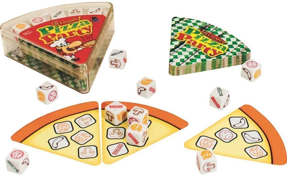 Wal-Mart has a listing for a board game called Pizza Party of