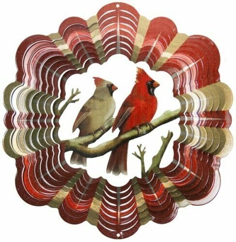Cardinals Wind Spinner by Spinfinity - 6.5" Diameter-0