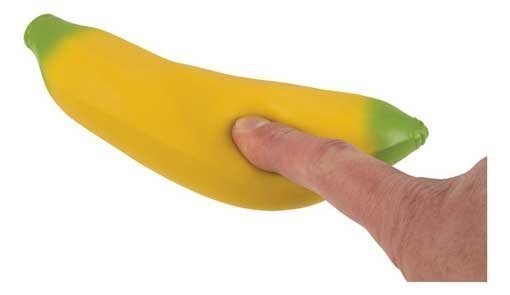 Squeeze Banana Stress Relief Toy by Toysmith