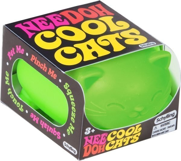 Nee Doh Cool Cats Stress Relief Toy by Schylling