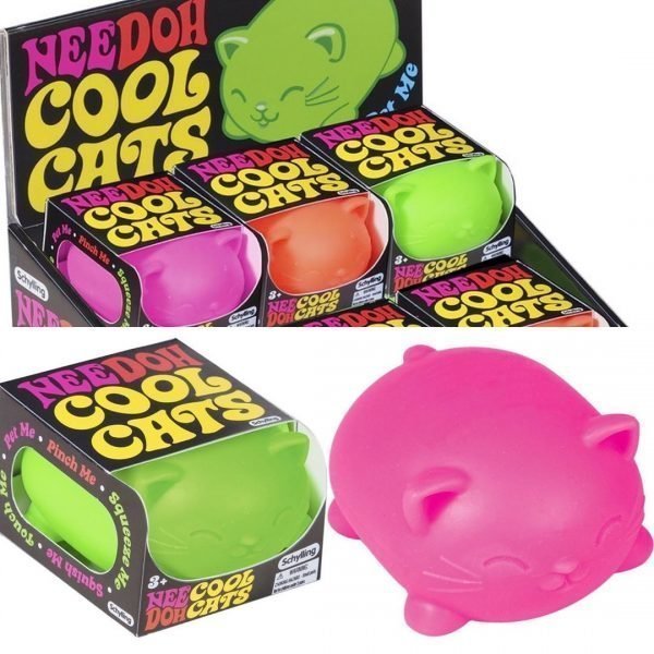 Nee Doh Cool Cats Stress Relief Toy by Schylling