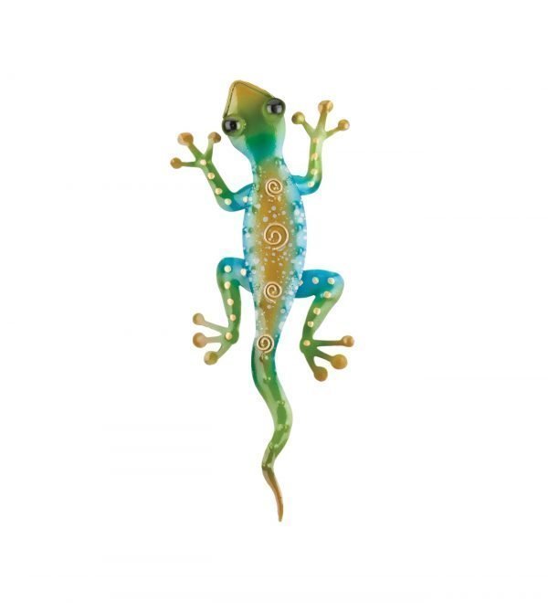 Gecko Decor 11" - Rainbow Green