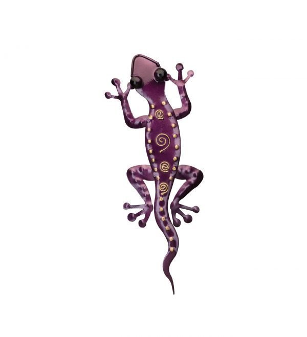 Gecko Decor 11" - Purple