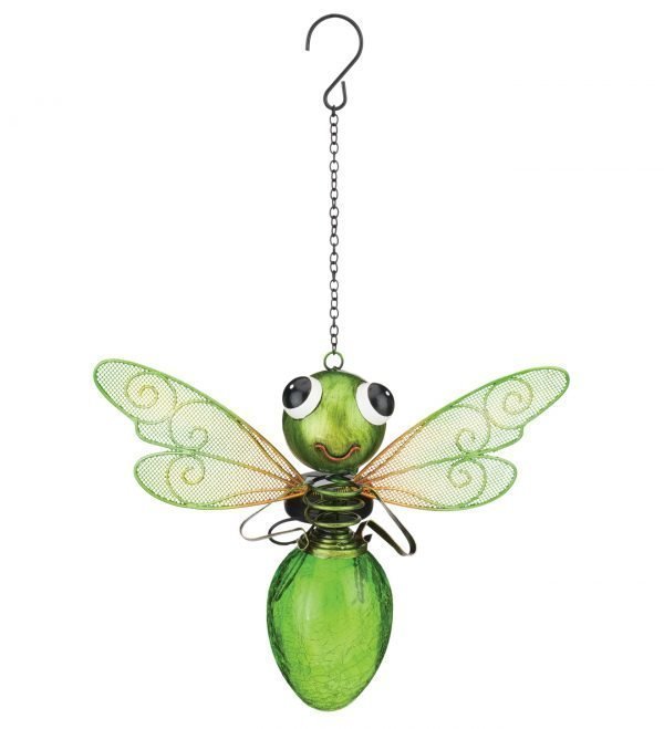Solar Dragonfly Lantern - Green-126936