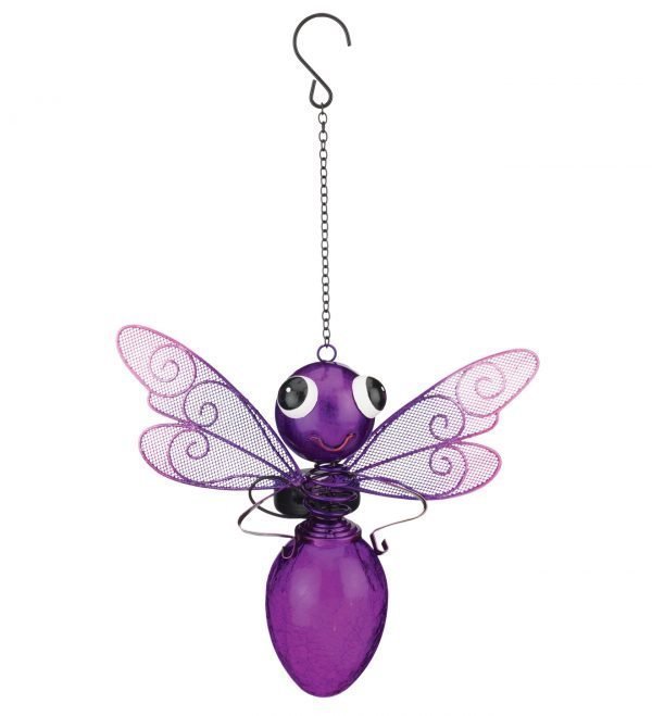 Solar Dragonfly Lantern - Purple-126929