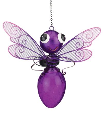Solar Dragonfly Lantern - Purple
