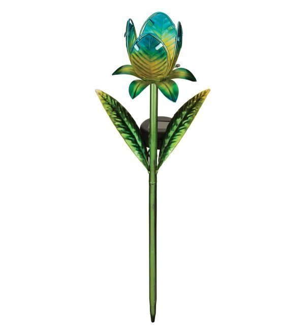 Mini Solar Garden Stake - Blue Tulip-126814