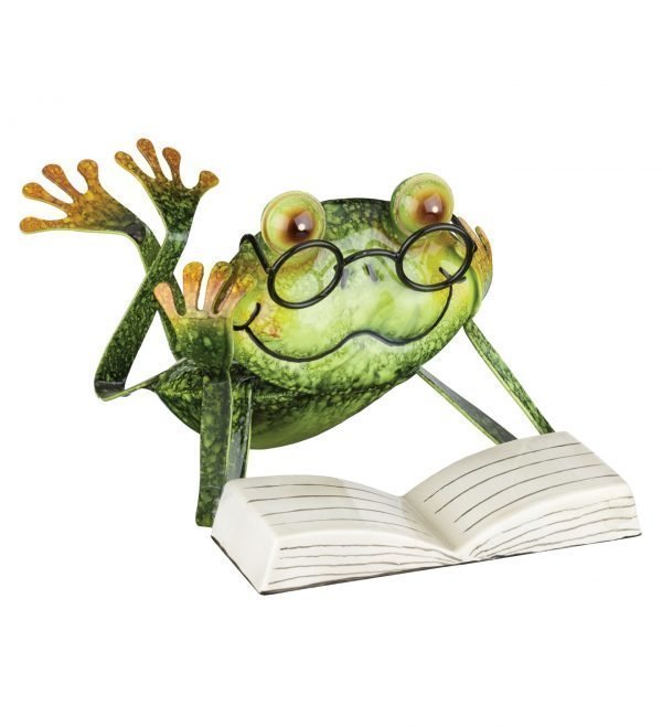 Frog Decor - Reading