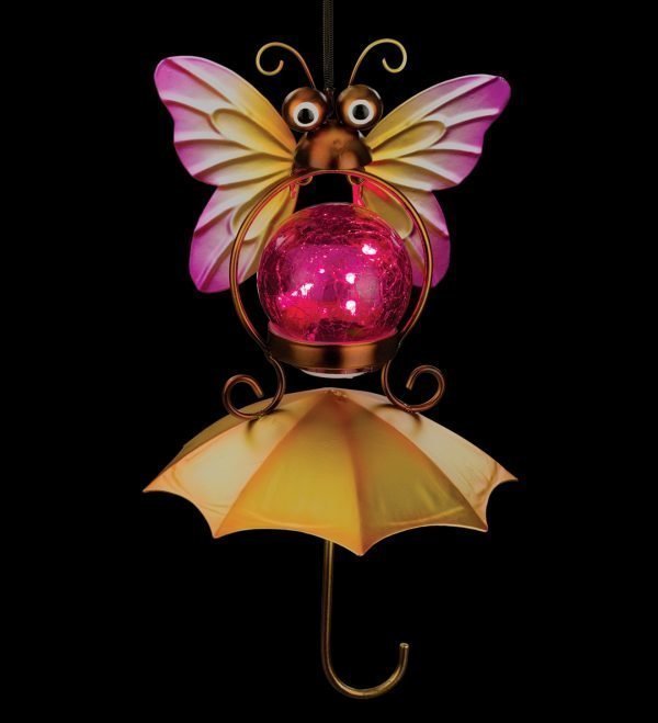 Umbrella Solar Lantern - Butterfly-126945