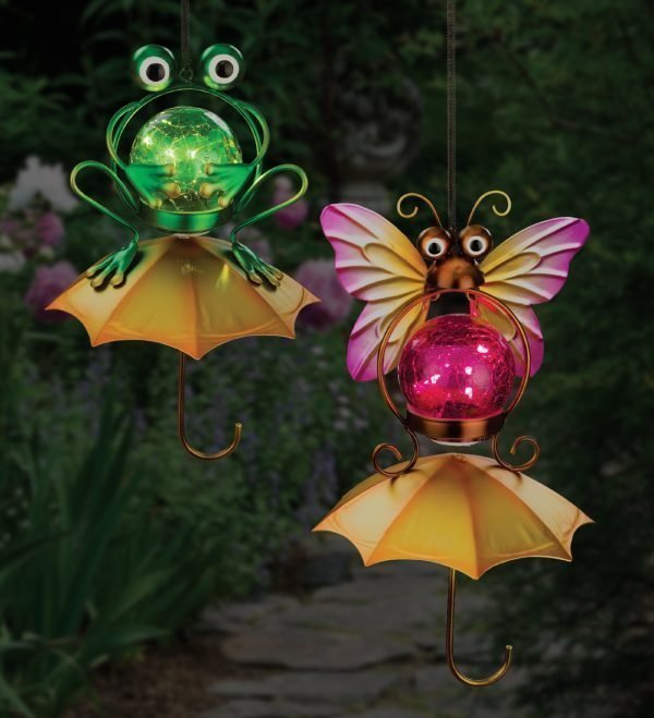Umbrella Solar Lantern - Butterfly-126947