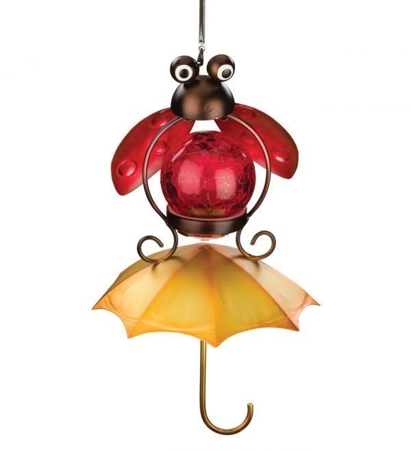 Umbrella Solar Lantern - Ladybug