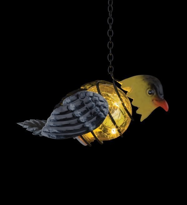 Bird Solar Lantern - Goldfinch-126976
