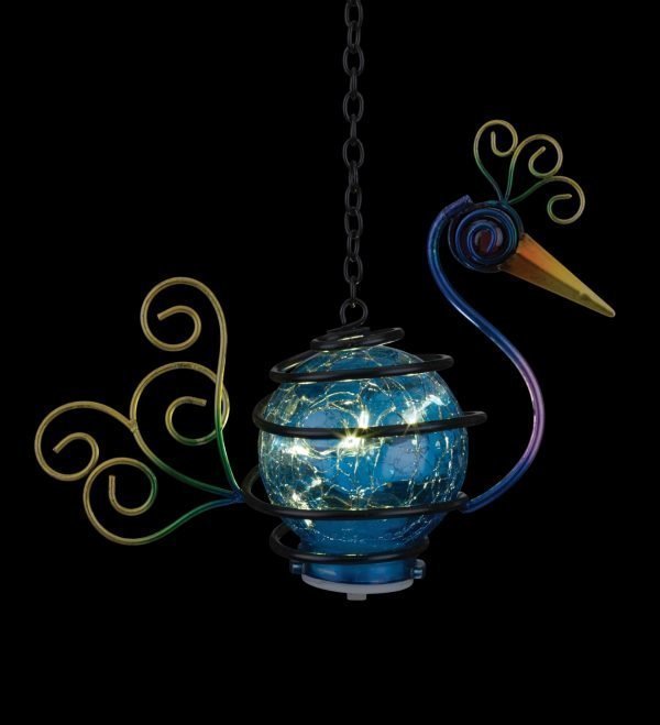 Bird Solar Lantern - Peacock-126994