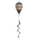 12 in. Hot Air Balloon - Double Rainbow Chevron-0
